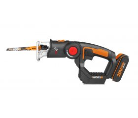 Worx WX550 - Sierra 2en1, sable/calar pendular 20V 2.0Ah (1bat)